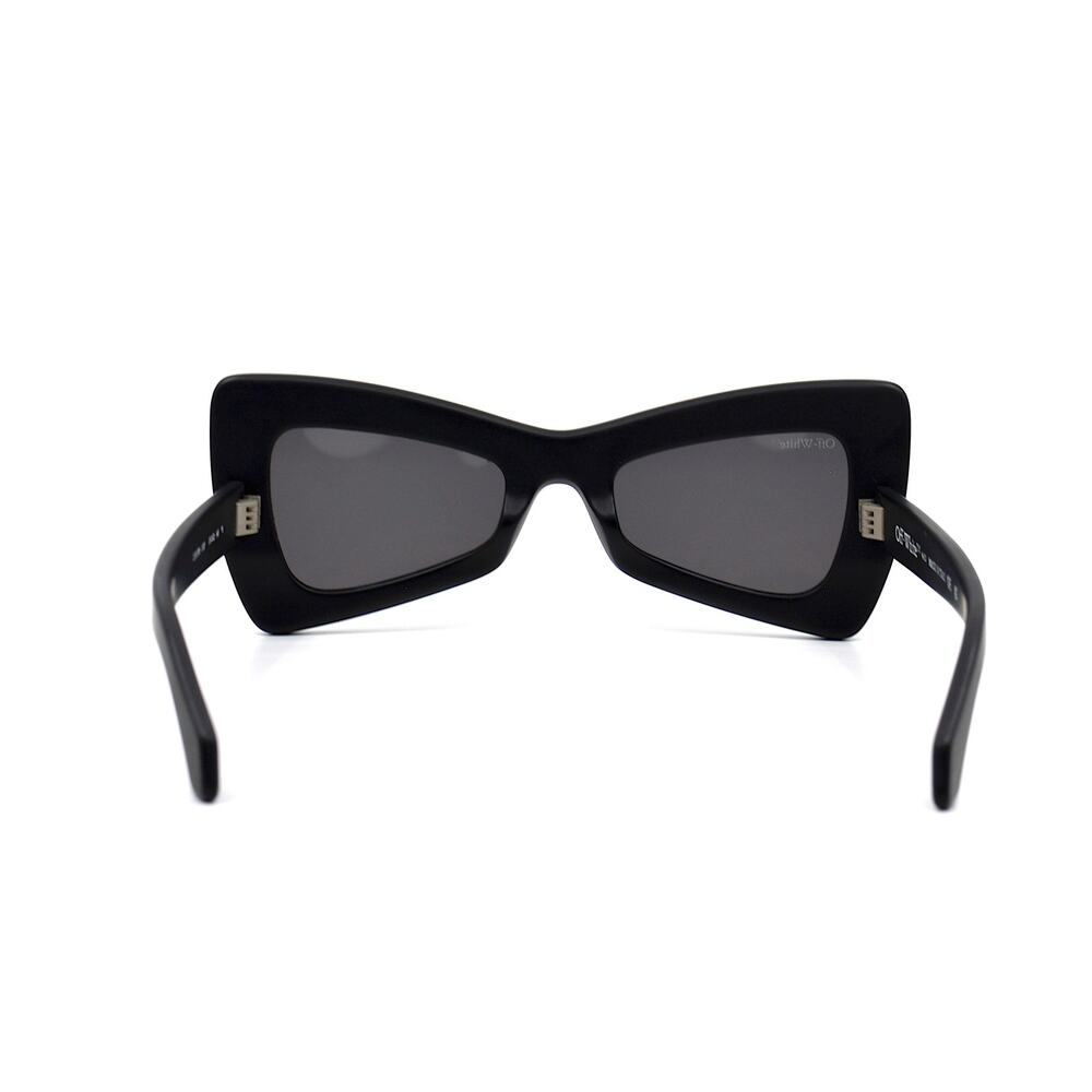 OFF-WHITE 0ER1070 BLACK /WHITE GREY WOMEN'S AUTHENTIC SUNGLASSES - Picture 7 of 13